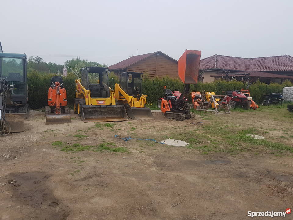 wynajem maszyn budowlanych ładowarka Namysłów