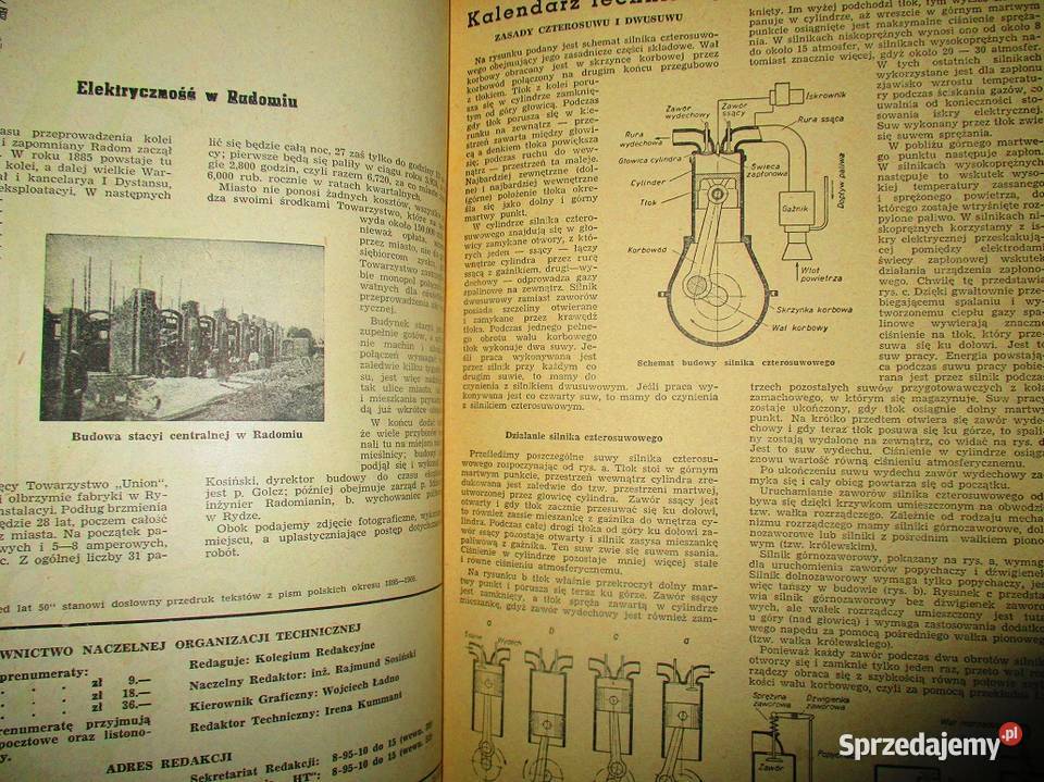Horyzonty Techniki roczniki1951 55 czasopisma sprzedam