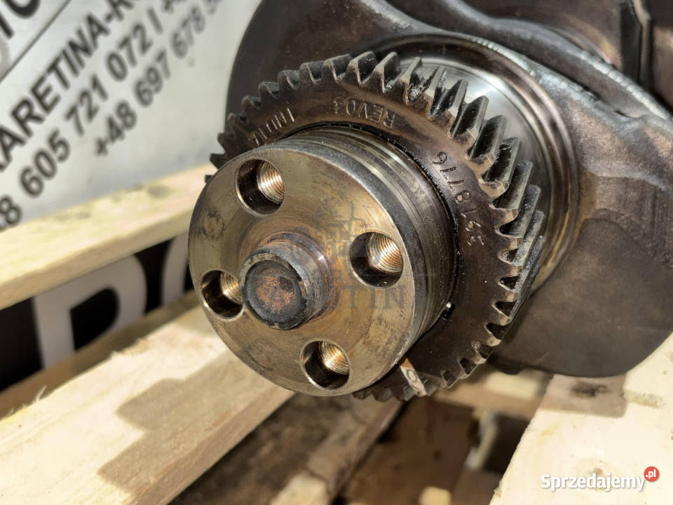 Case 5130 5140 5150 Maxxum 5140 Cummins 6BT Wał