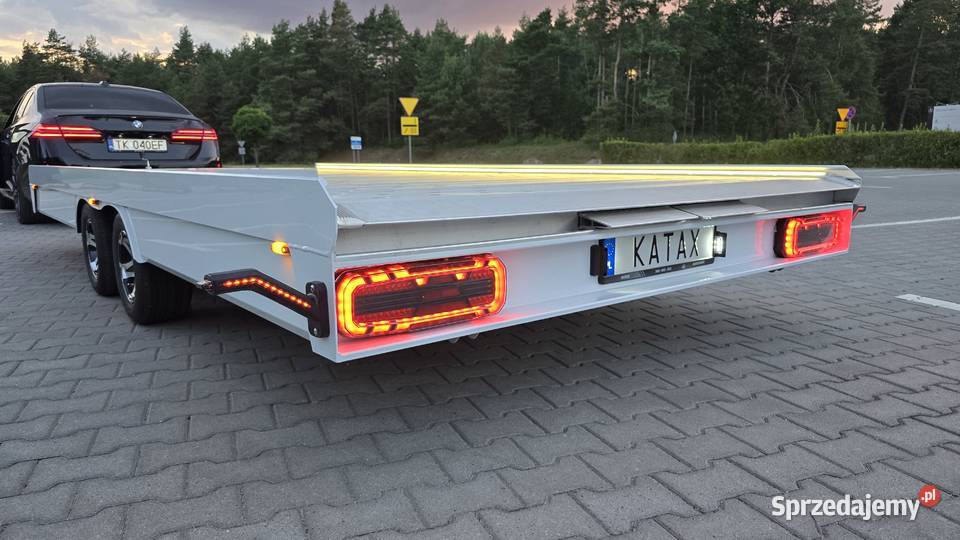 Przyczepa Laweta DMC 2700 4500x2100mm koła alu Kielce