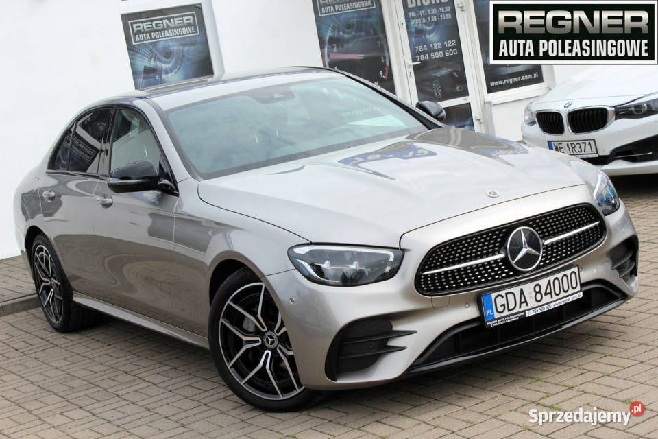 Mercedes E 220 4x4 SalonPL FV23 AMG Night gniazdo USB Sokołów