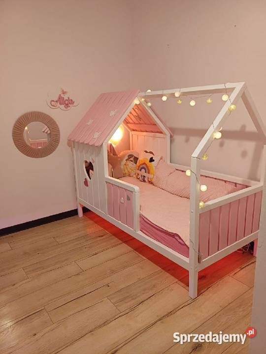Łóżko drewniane łóżeczko dzieci dziecka 80x180 189cm Olsztyn
