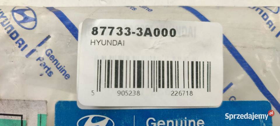 LISTWA DRZWIOWA LEWY TYŁ HYUNDAI TRAJET 9908