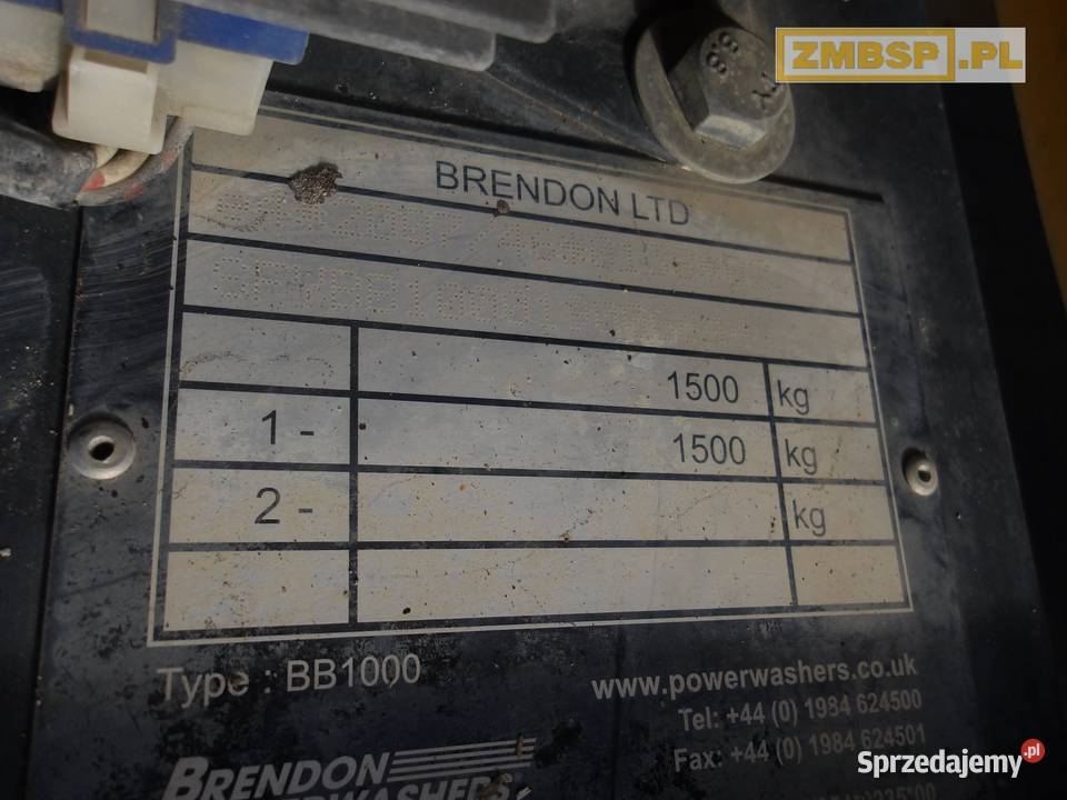 Myjka ciśnieniowa mobilna BRENDON BB1000 Pleszew sprzedam
