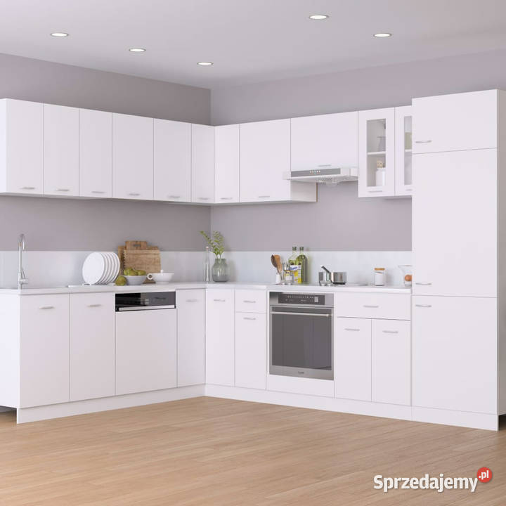 Szafka na lodówkę biała 60x57x207 materiał Warszawa