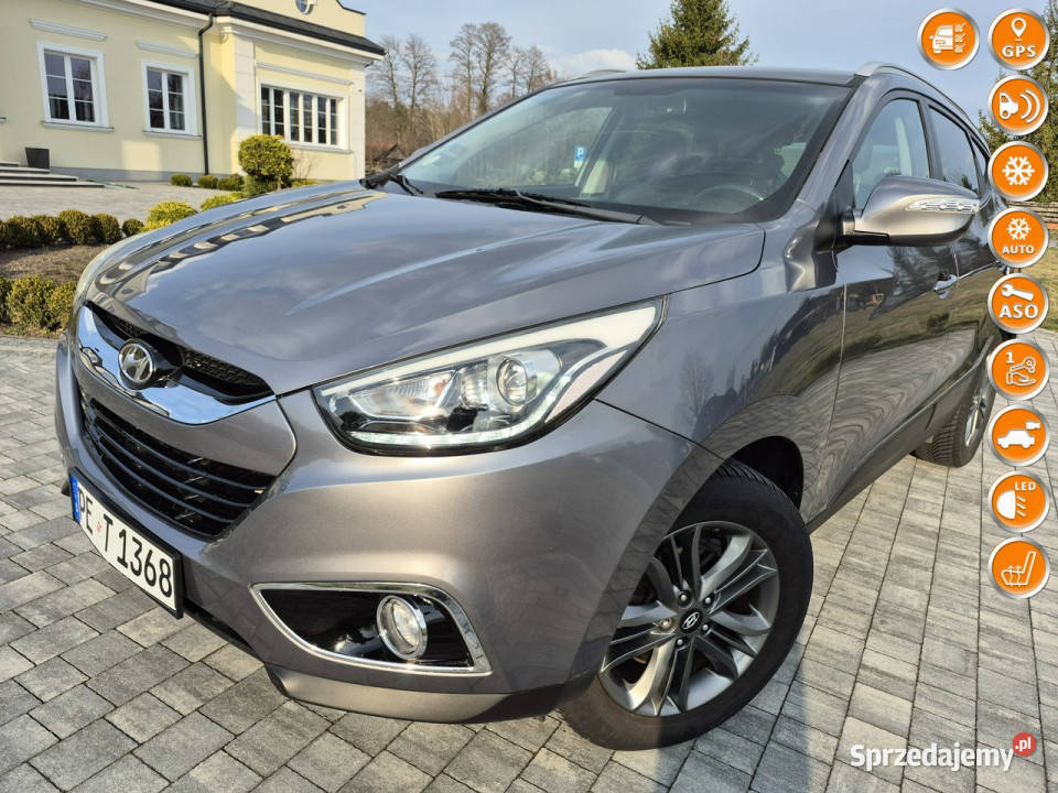 Hyundai ix35 navi grzane fotele kamera lift led klimatyzacja lubelskie