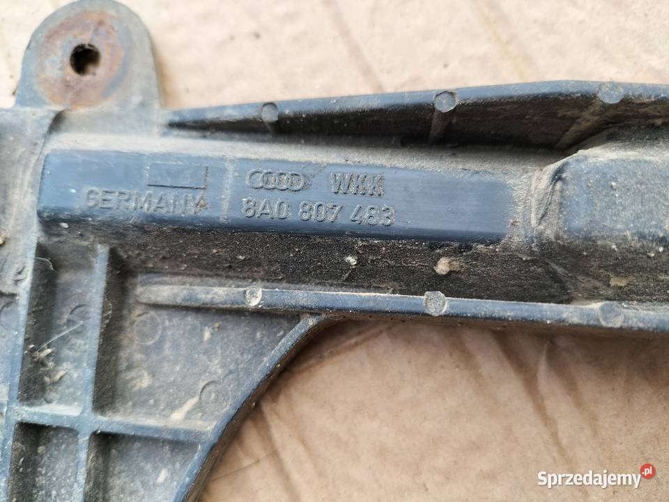 AUDI 80 B4 80B4 UCHWYT ŚLIZG ZDERZAKA Kamień-Kolonia
