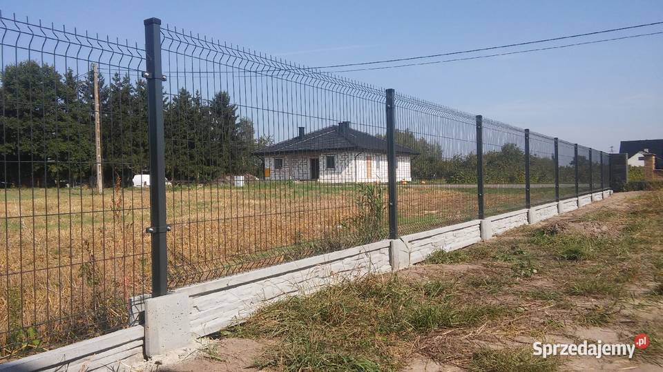 Ogrodzenia Panelowe Panel Panele Montaż Kunów