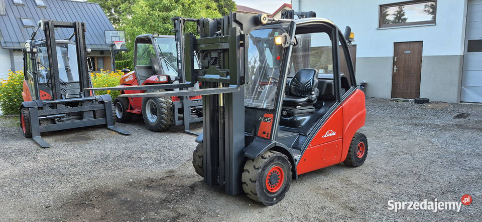 Wózek Widłowy Linde H35T Udżwig 3500 Triplex gaz Wózki widłowe