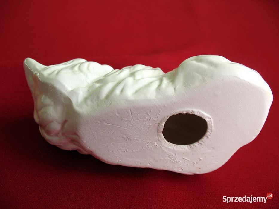 Kot młody kociak leżący porcelana 5 x 10 x 5 Figurki i rzeźby Siedlce