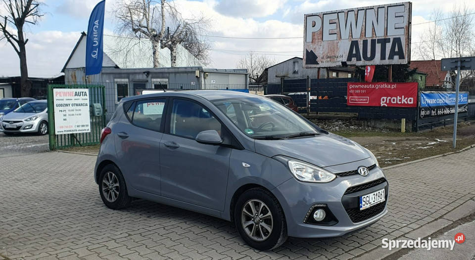 Hyundai i10 12 LEDYAlufelgiPodgrzewana garażowany Przyszowice