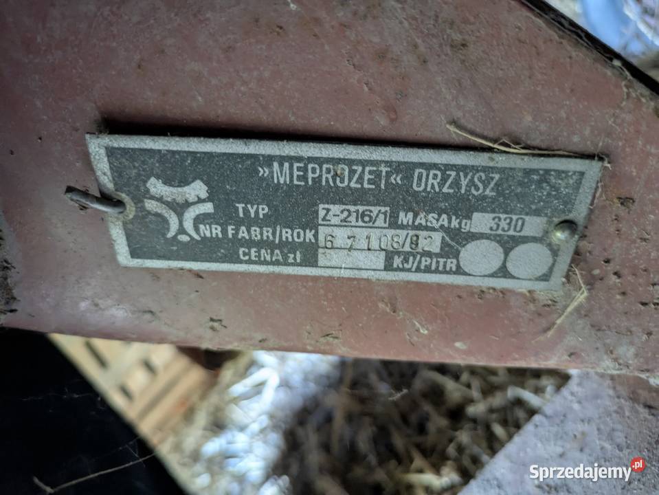 Przetrząsarko zgrabiarka Przeworsk