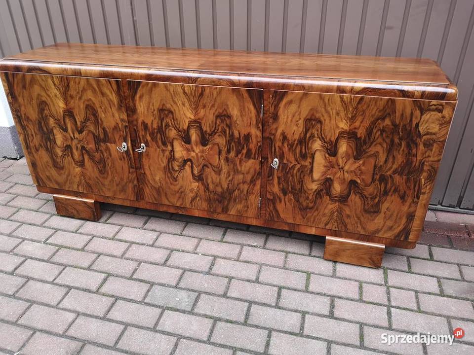Komoda ARTDECO Orzech RTV Niska 180 Zgrabna wielkopolskie Swarzędz sprzedam