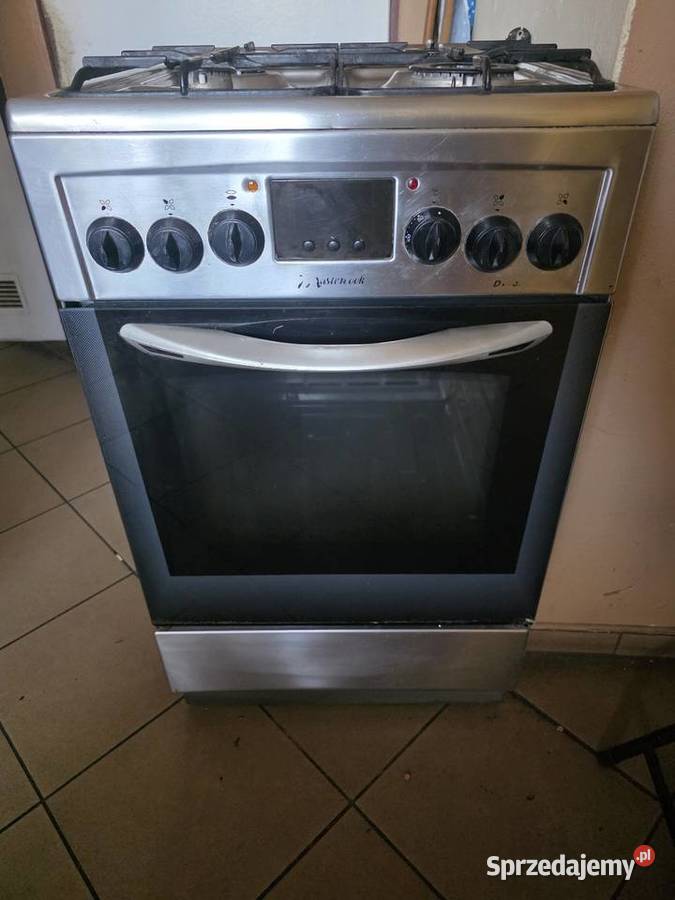 Kuchnia gazowoelektryczna Mastercook inox