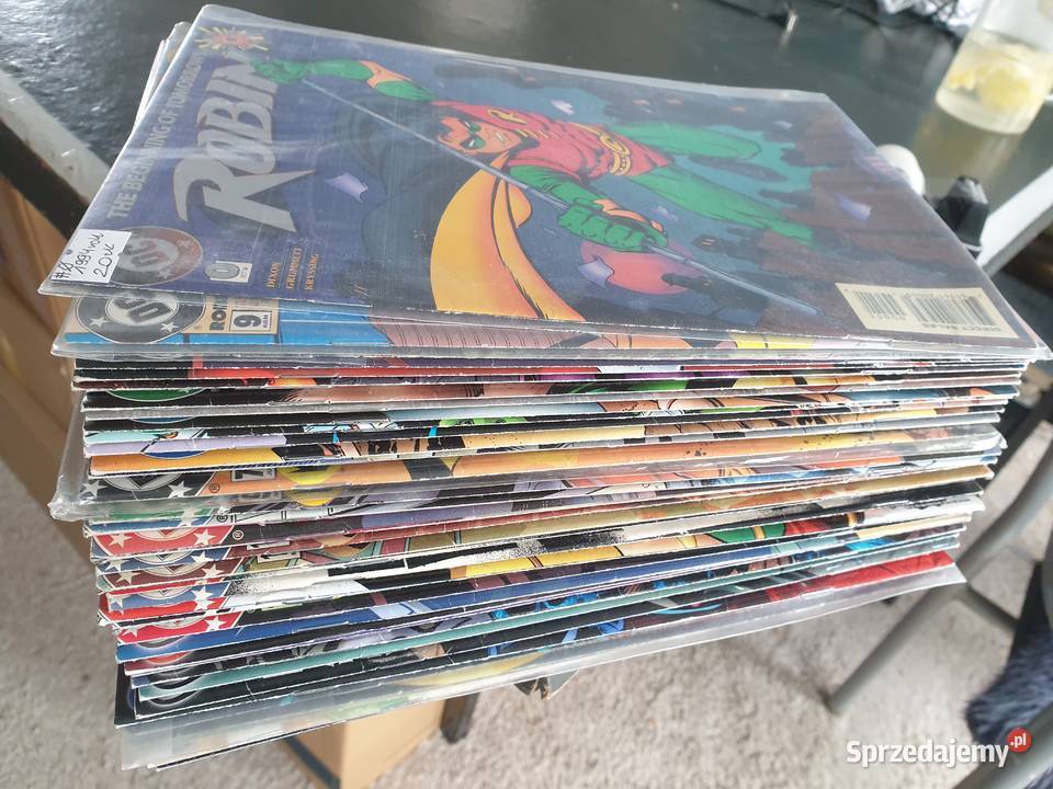 Robin zestaw 56 oryginalnych komiksów DC USA Gdynia