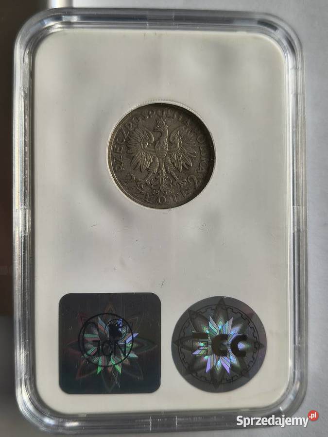 2 1933 Polonia grading GNC nota AU53