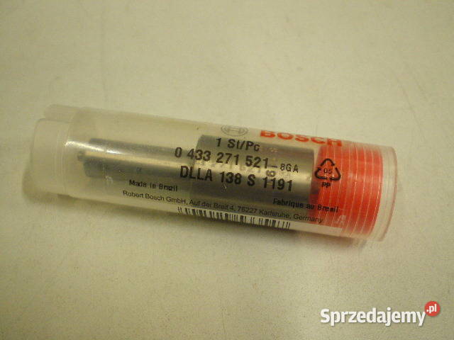 Nowa Końcówka Wtrysku Bosch 0433271521 ciężarowe Wtryskiwacze Siedlce sprzedam