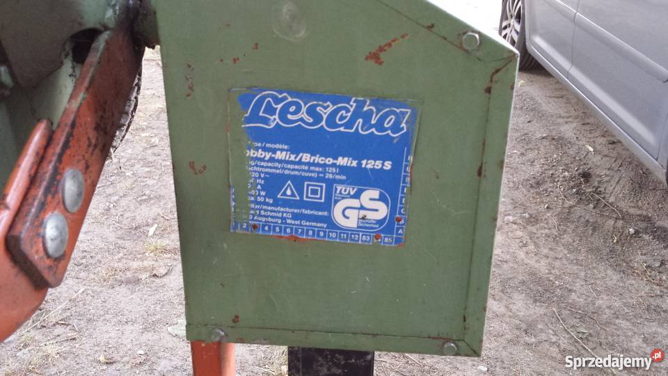 Betoniarka Lescha 125 L