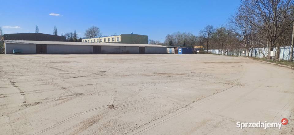 Do wynajęcia plac betonowy 4800 m2 Czyżyny Kraków sprzedam