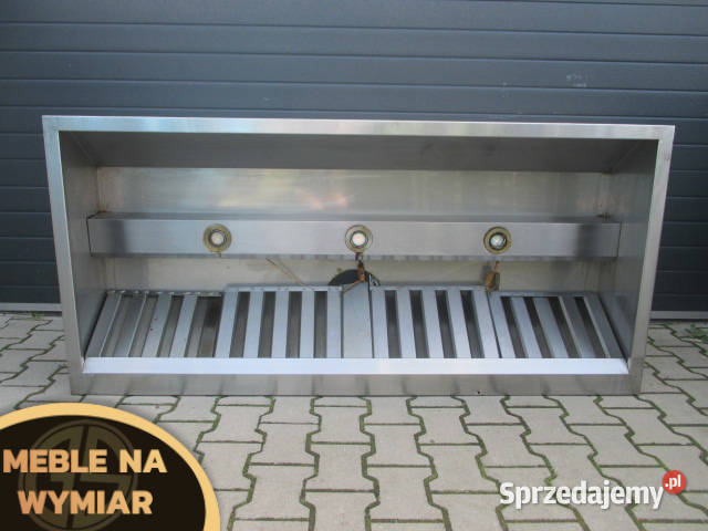 Okap GASTRONOMICZNY Trapezowy 170x80x35