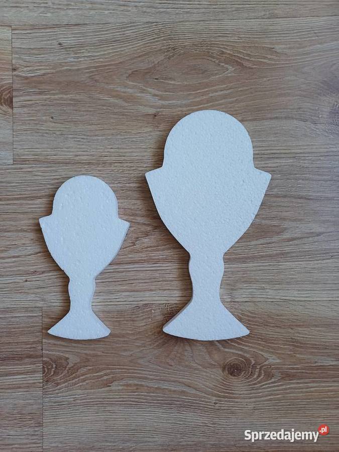 Biały kielich dekoracja Pierwsza Komunia wielkopolskie Dobrzyca