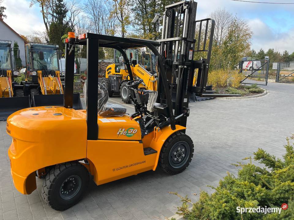 Wózek widłowy elektryczny 3T 33m nowy Szczecin