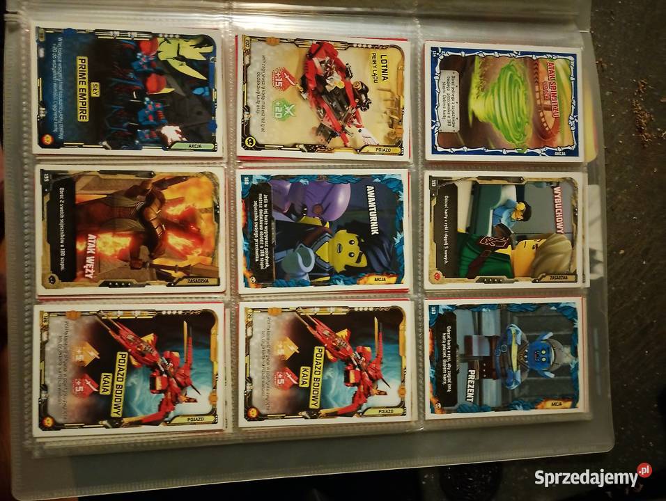 Karty Ninjago seria 5 Pozostałe Chorzów