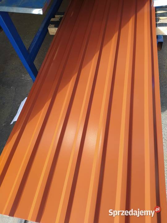 Blacha Trapezowa Połysk 05 RAL 8004 Zielona Góra