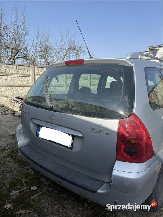 Klapa tył Peugeot 307sw ezrc 8305 Ostrów Wielkopolski