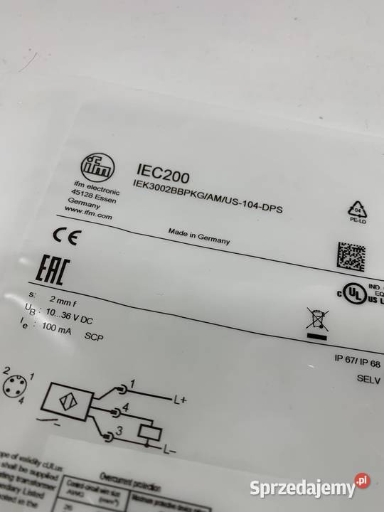 IFM IEC200 Inductive sensor Warszawa sprzedam