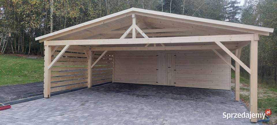 WiataGaraż 5x9 m Producent Dostępne inne wymiary Smolice sprzedam