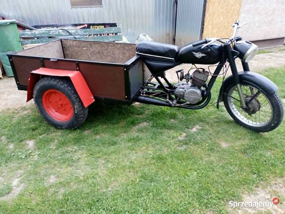 WSK 125 Trójkołowiec Sprawny 1234km Łańcut