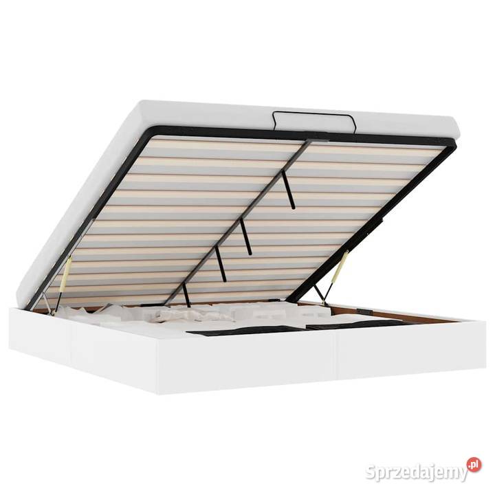 vidaXL Rama łóżka otomana bez materaca biała Ramy i stelaże Warszawa