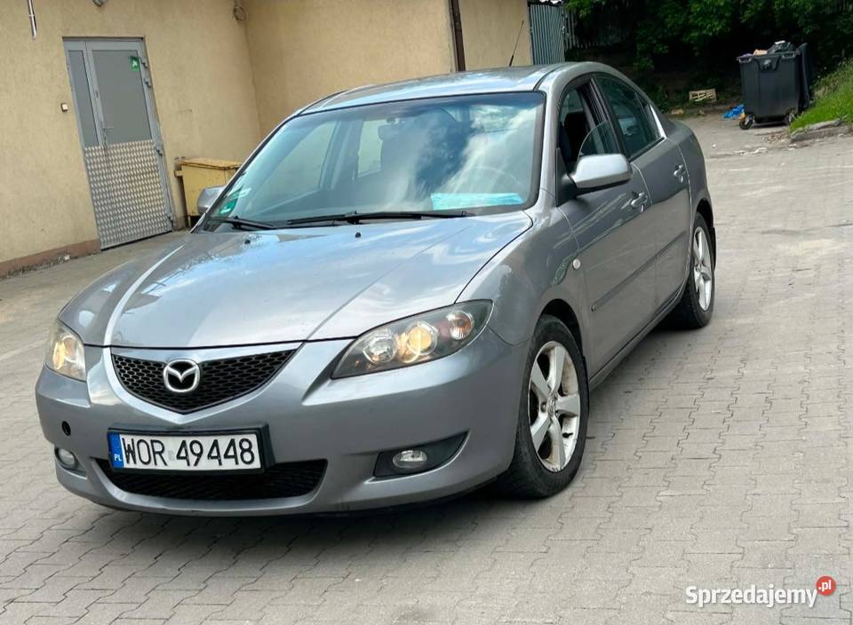 Mazda 3 2005r sedan 16Diesel sprawny 216001km mazowieckie