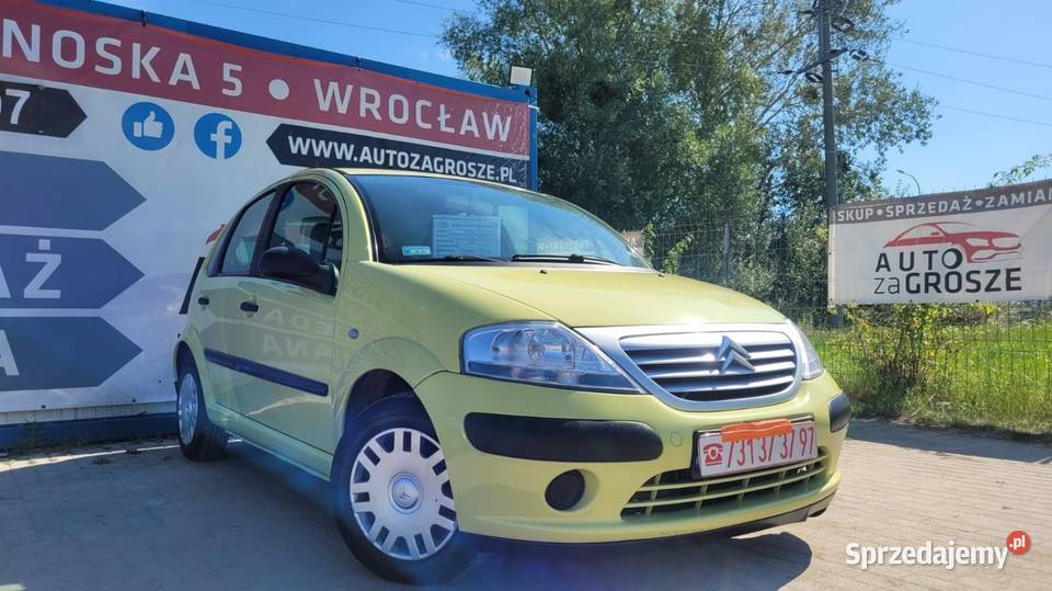 Citroen C3 14 Benzyna 5drzwi Klima Miejski Wrocław