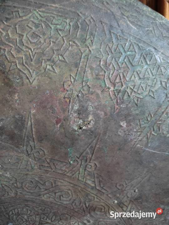 Wizerunek Gryfa z ludzką głową w koronie Rękodzieło Białystok sprzedam