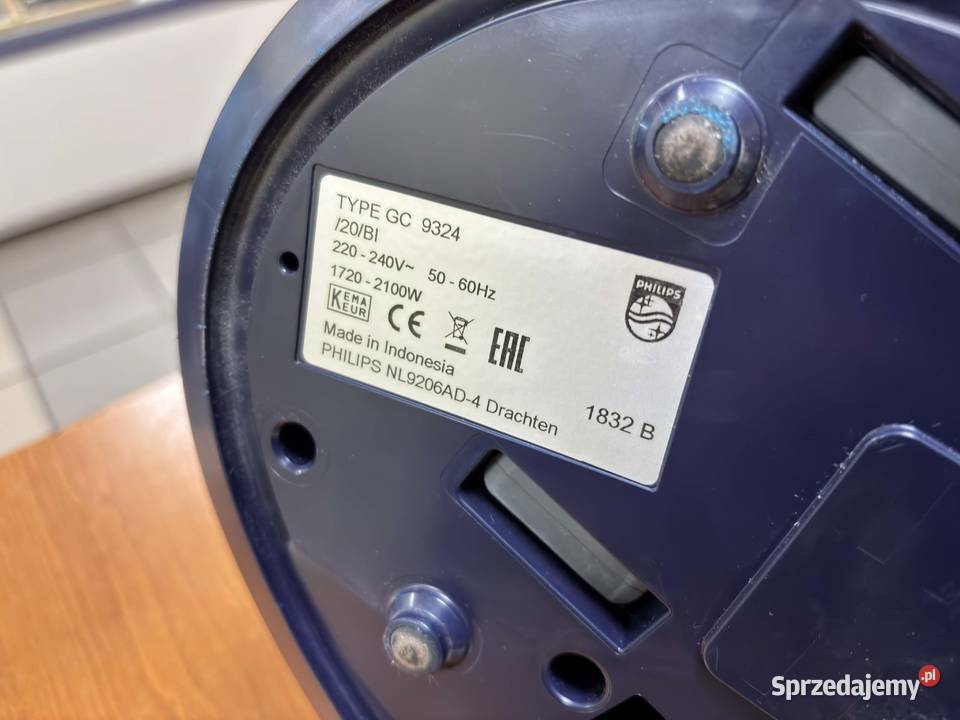 Stacja parowa Philips GC932420 2100 W AGD drobne Elbląg