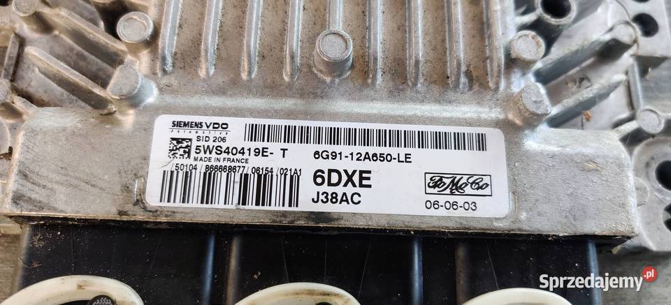 FORD GALAXY 2006 STEROWNIK 5WS40419ET MODUŁ ECU