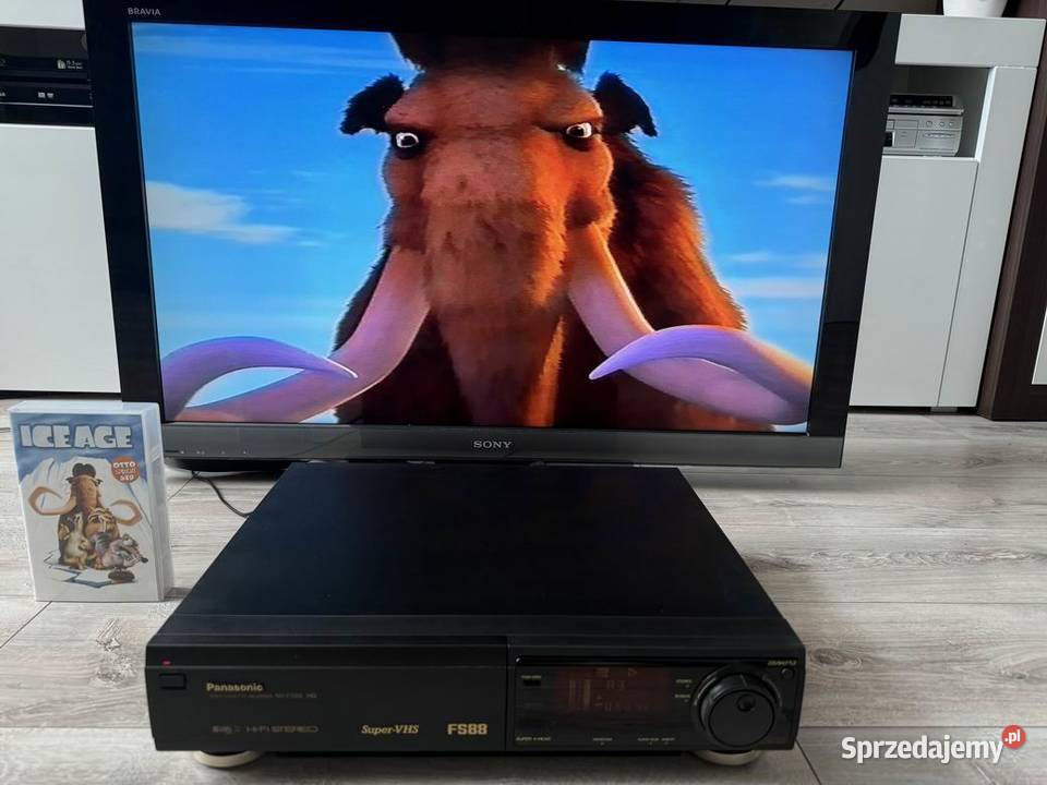 Magnetowid Panasonic NVFS88 Oryginalny Pilot zachodniopomorskie Szczecin