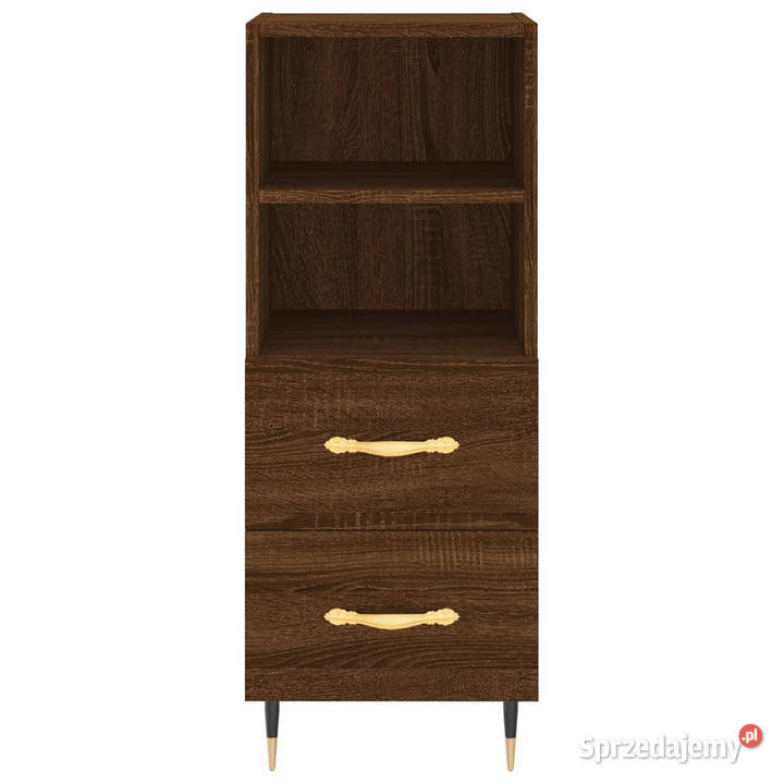 Szafka brązowy dąb 345x34x90 materiał Warszawa sprzedam