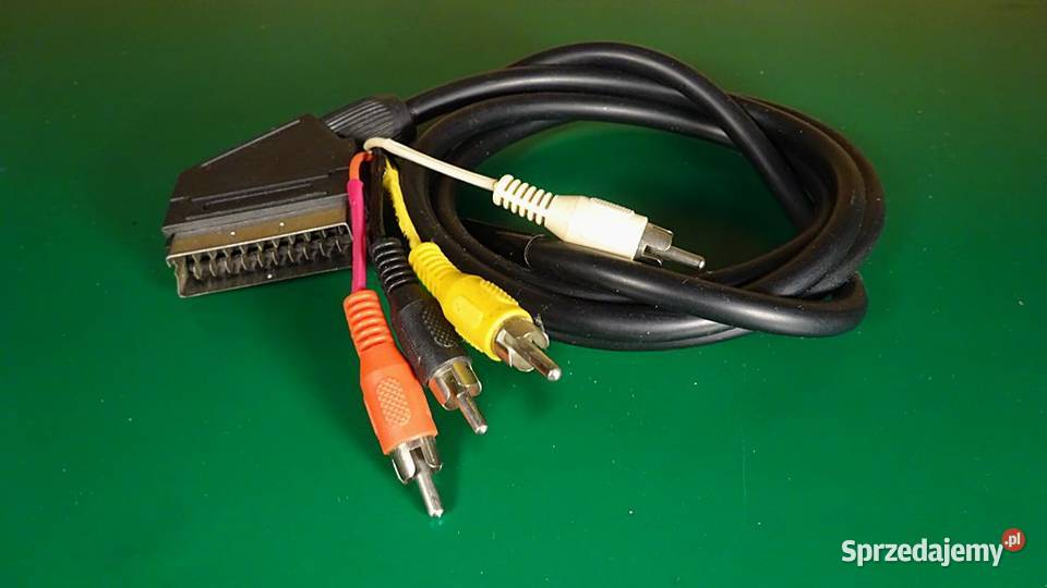 PRZEWÓD EURO 1x20pin 4xCINCH 15mb Pozostałe Chorzów