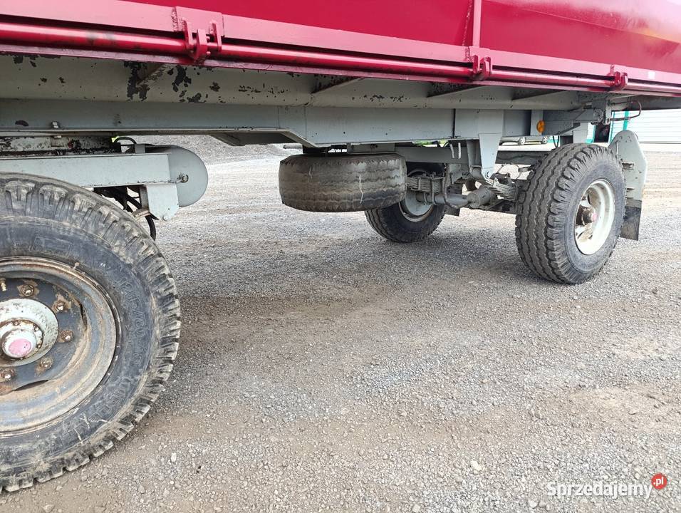 Przyczepa rolnicza czeska BSS Brandys IFA hl Przyczepy rolnicze