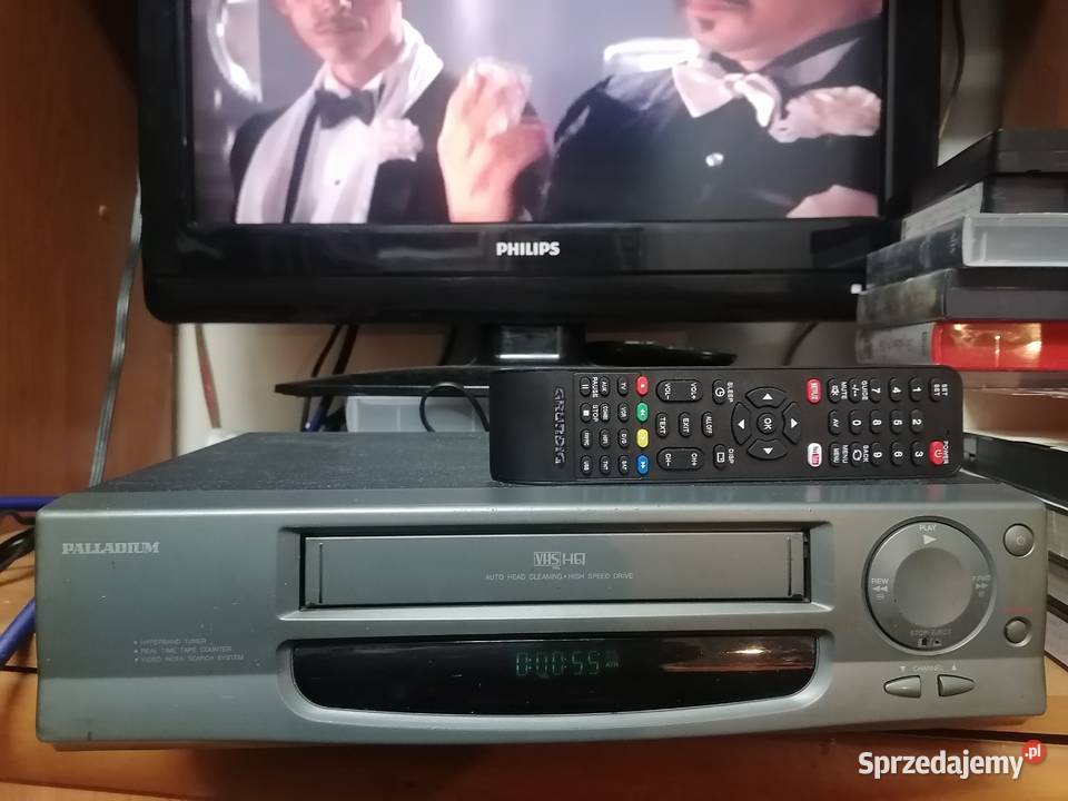Magnetowid VHS Palladium VN522 ORION pilot śląskie Częstochowa sprzedam