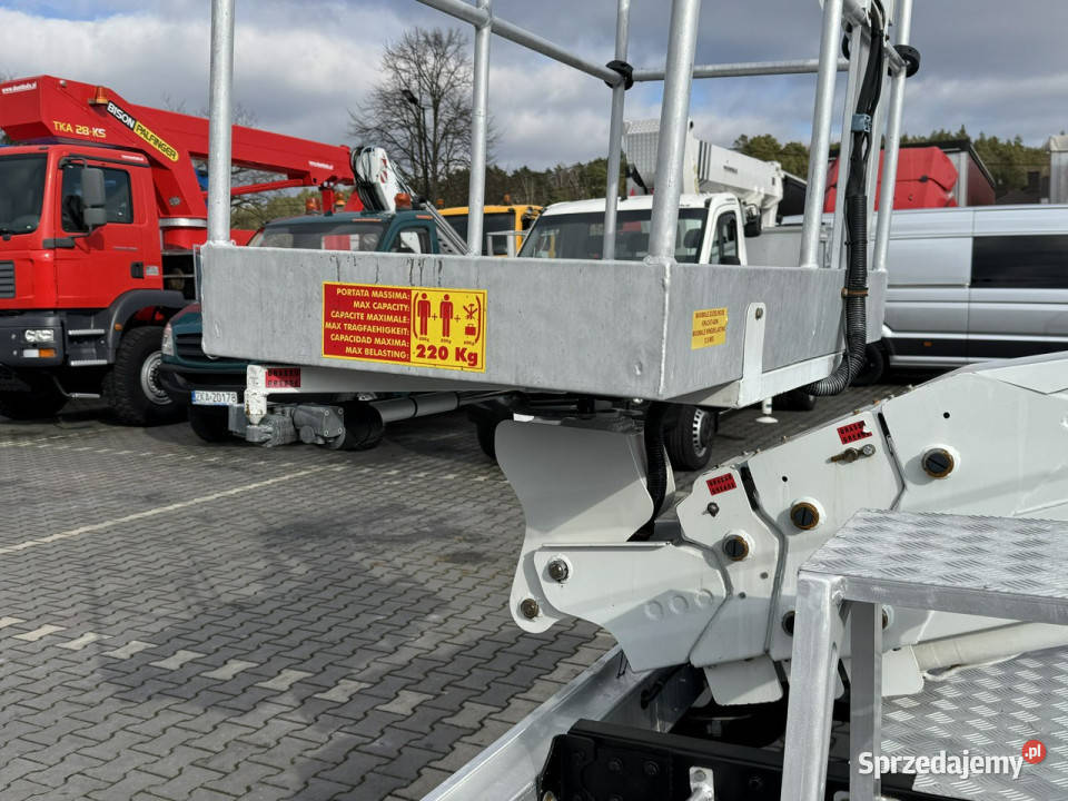 Renault Maxity Podnośnik Koszowy 25m CMC PLA 250 diesel Widełki