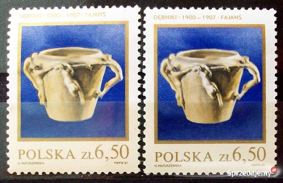 L Znaczki polskie 1981 kwartał II łódzkie Leźnica Wielka-Osiedle sprzedam