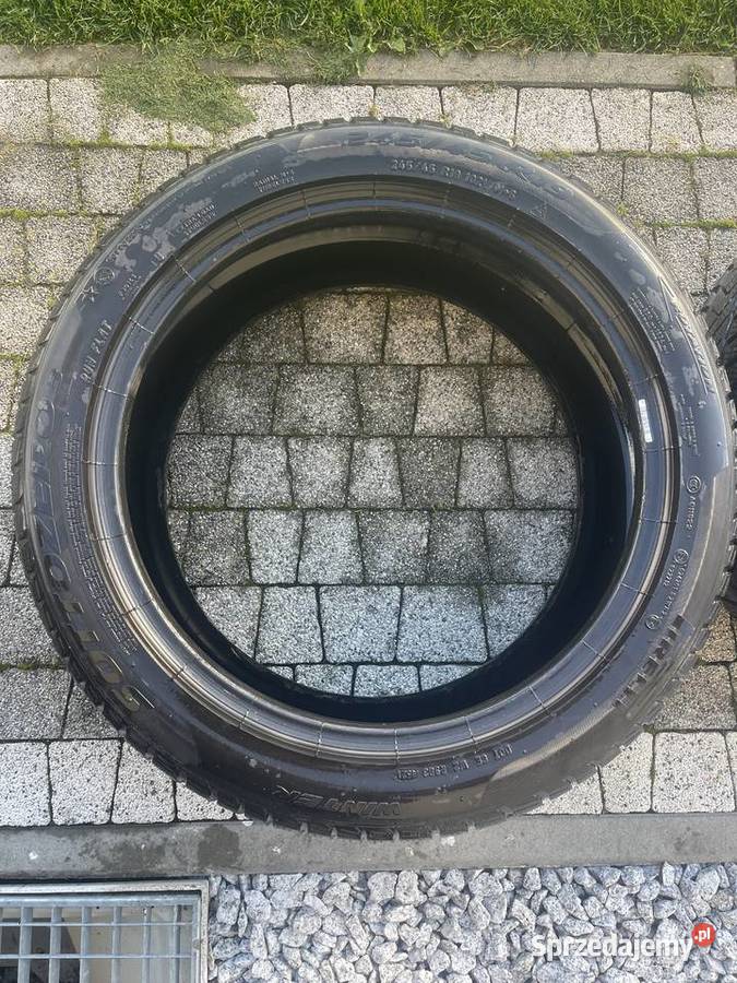 Opony zimowe Pirelli sottozero 3 run flat 24545 małopolskie Nowy Targ