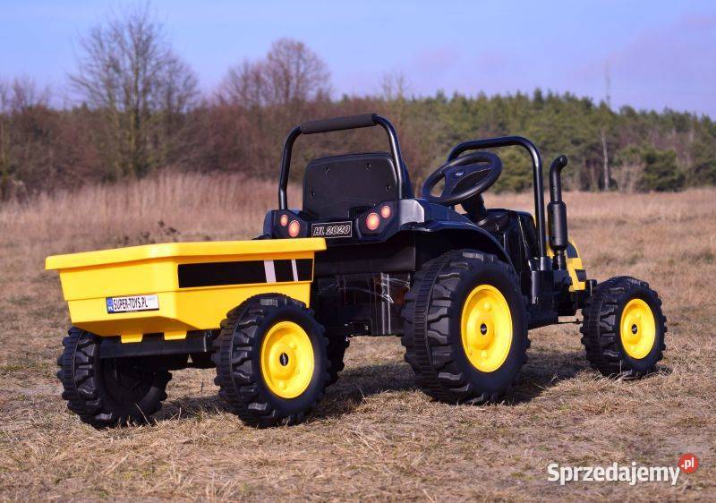 Autko MEGA TRAKTOR Z PRZYCZEPĄ na akumulator Myszków