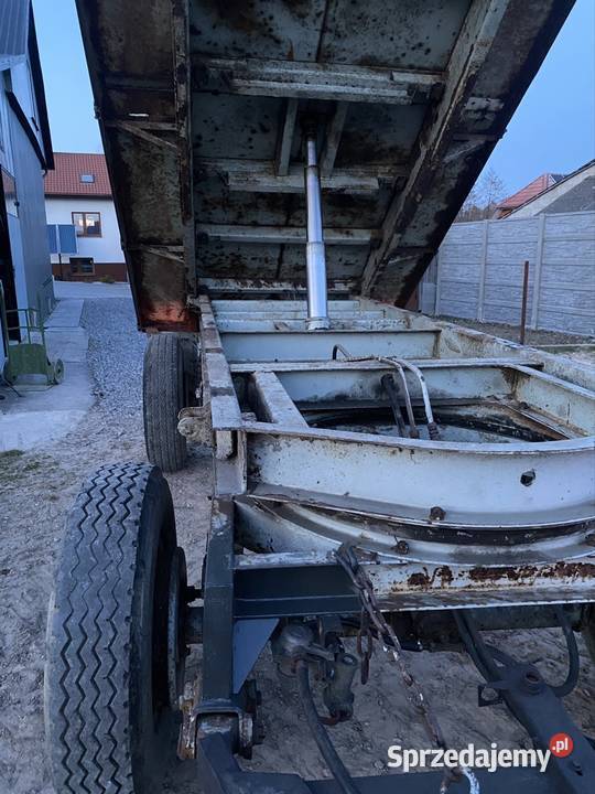 Przyczepa wywrotka D55 Sanok 3 stronny kiper Bodzentyn