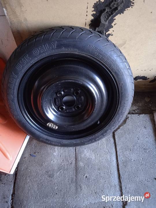 Koło dojazdowe 15 4 100 okazja Motoryzacja łódzkie sprzedam