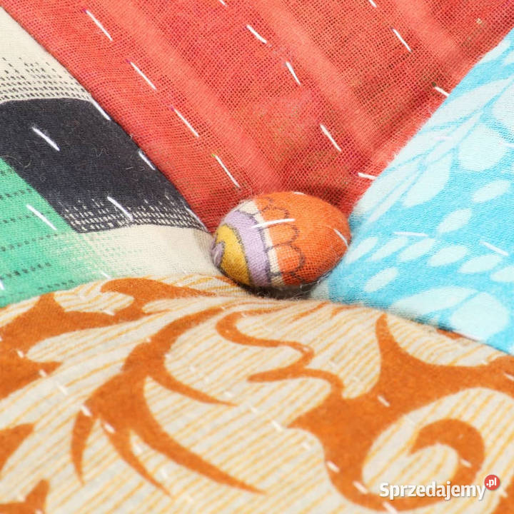 Puf 60x70x36 patchwork tkanina WM287707 mazowieckie sprzedam